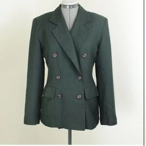 New Polo by Ralph Lauren Dark Green Women's Blazer size 2